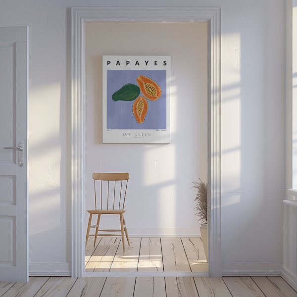 Papayes Canvastavla 50x70 cm