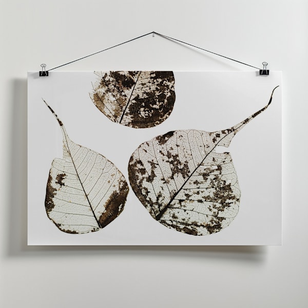 Fallen Leaves #0 Canvastavla 70x50 cm