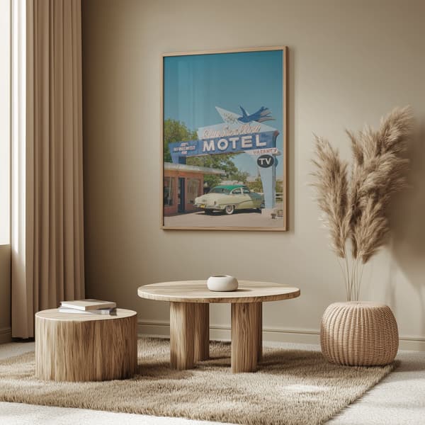 Route 66 Poster 50x70 cm