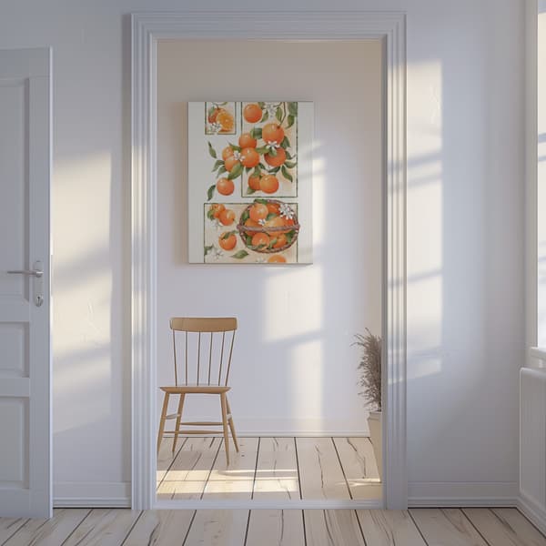 Orange Blossom Canvastavla 50x70 cm