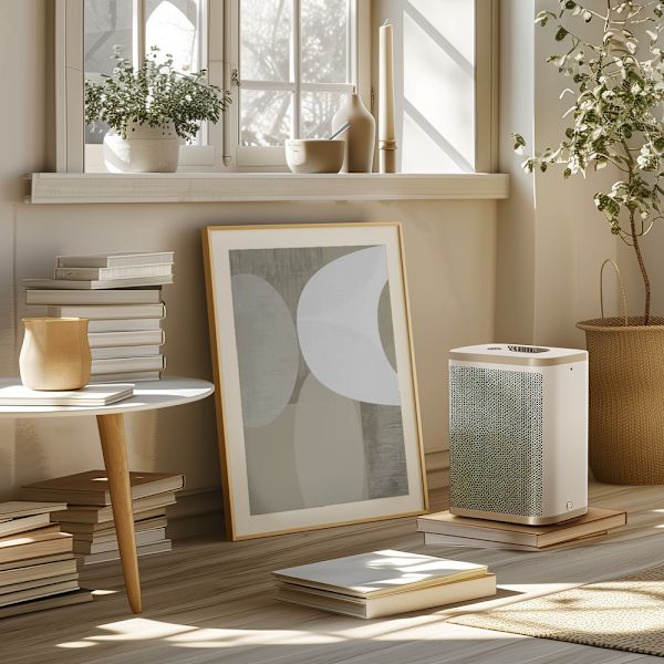 Black Whiteneutral Shapes 1 Poster 50x70 cm