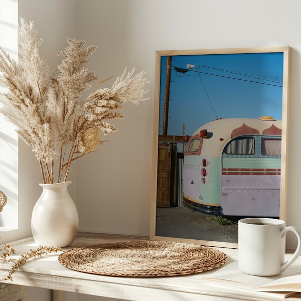 Joshua Tree Bus Poster 30x40 cm