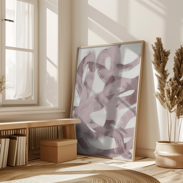 Abstract Brush Strokes 169 Poster 50x70 cm