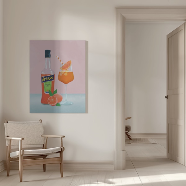 Aperol Spritz Canvastavla 50x70 cm