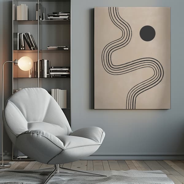 3x4 Aspectratioabstract77 Canvastavla 50x70 cm
