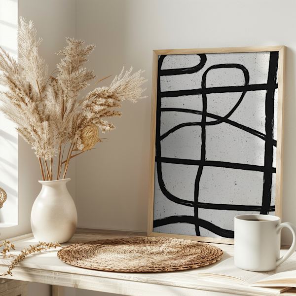 Minimal Marker Scandi Ii Poster 30x40 cm