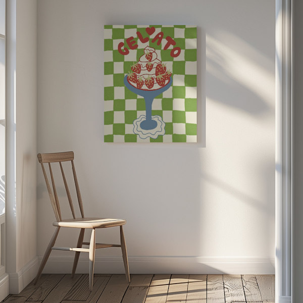 Gelato Canvastavla 30x40 cm