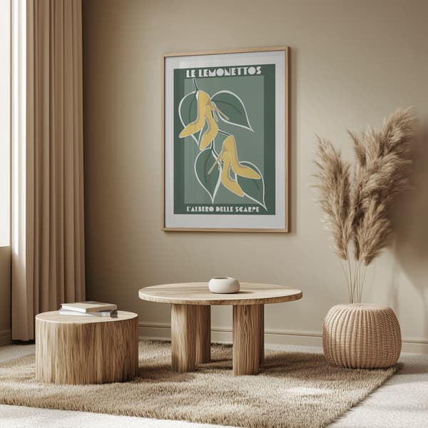 Shoe tree 2 Poster 50x70 cm