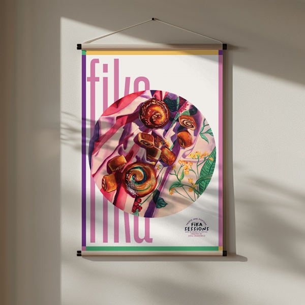 Evening Jazz Poster 30x40 cm