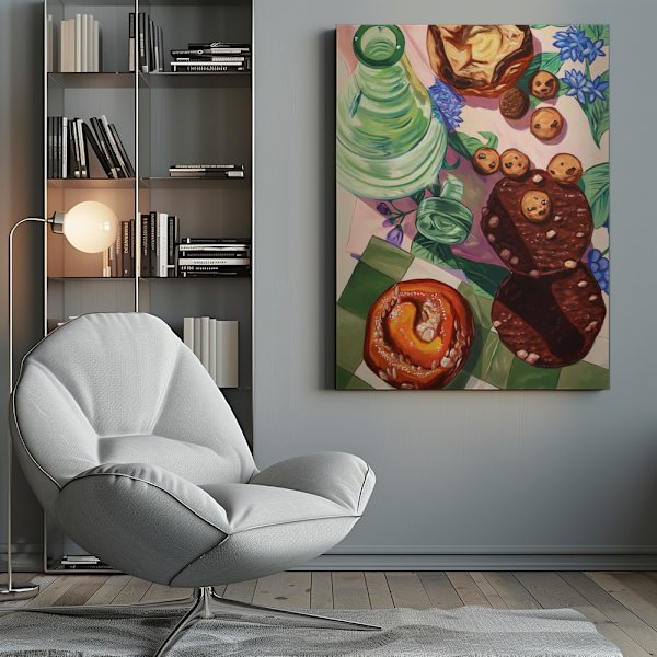 Forget Me Not Canvastavla 50x70 cm