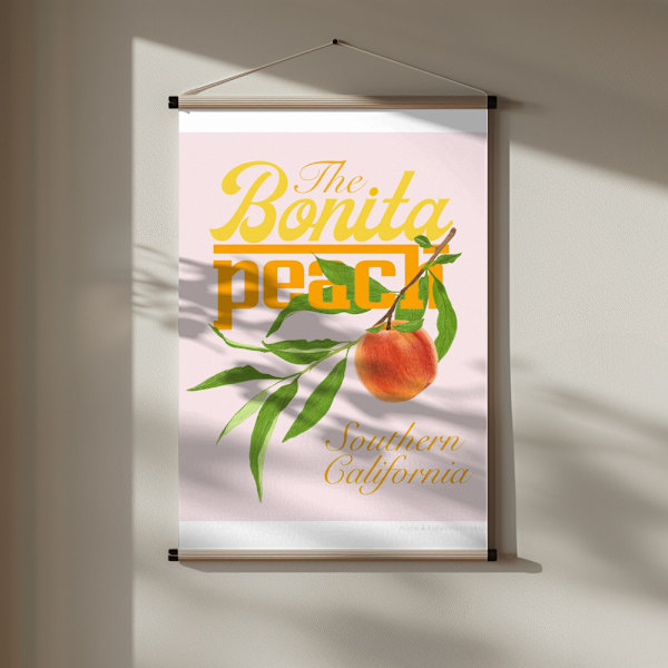 Pandcbonitapeach Copy Poster 30x40 cm