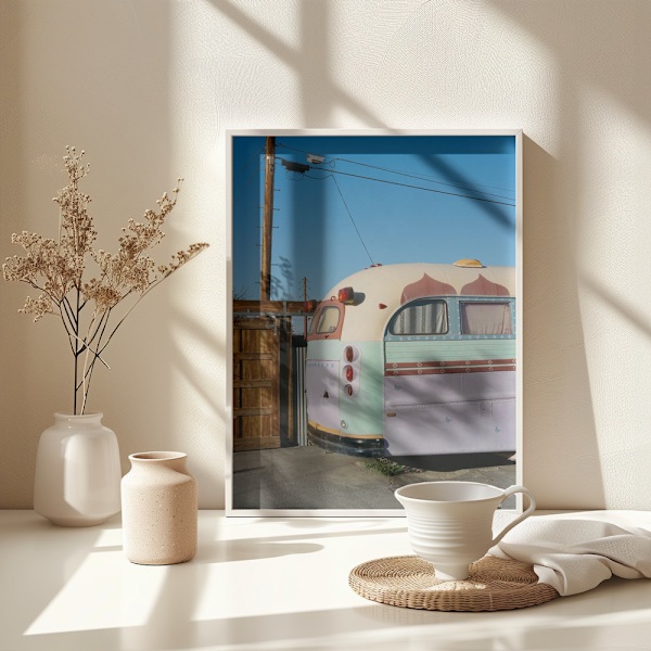 Joshua Tree Bus Poster 30x40 cm