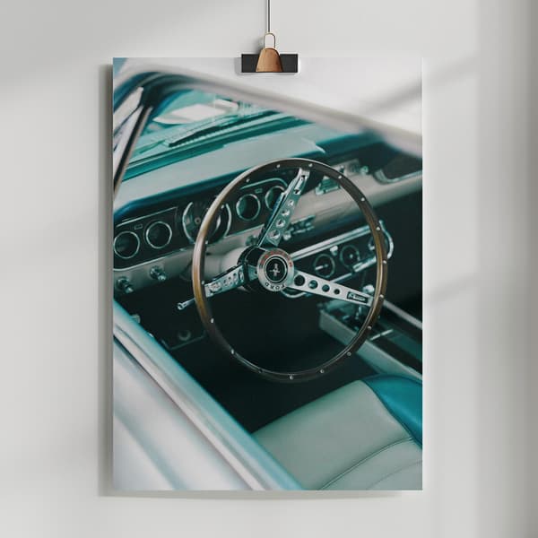 Classic Car VII Poster 50x70 cm