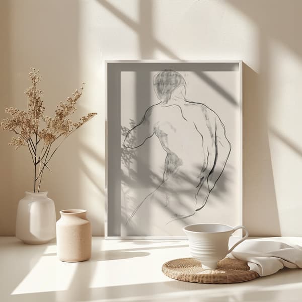 The Athlete Poster 30x40 cm