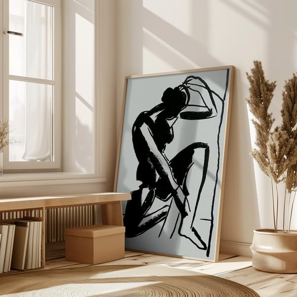 Life Drawing 001 Poster 50x70 cm