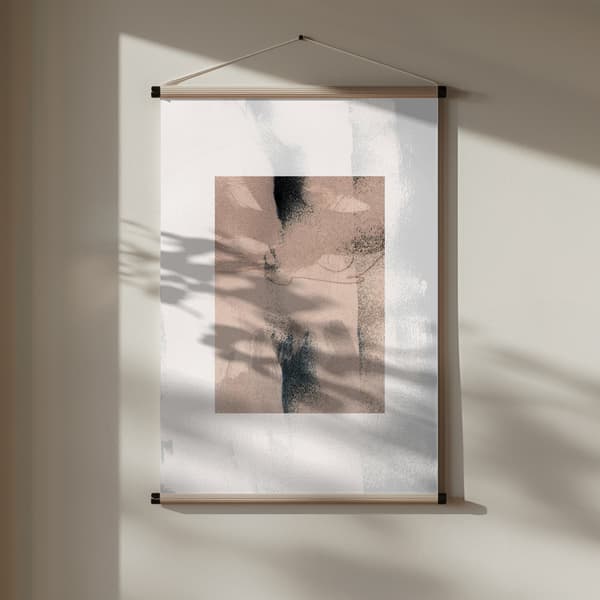 Abstract Brush Strokes 17x Poster 30x40 cm