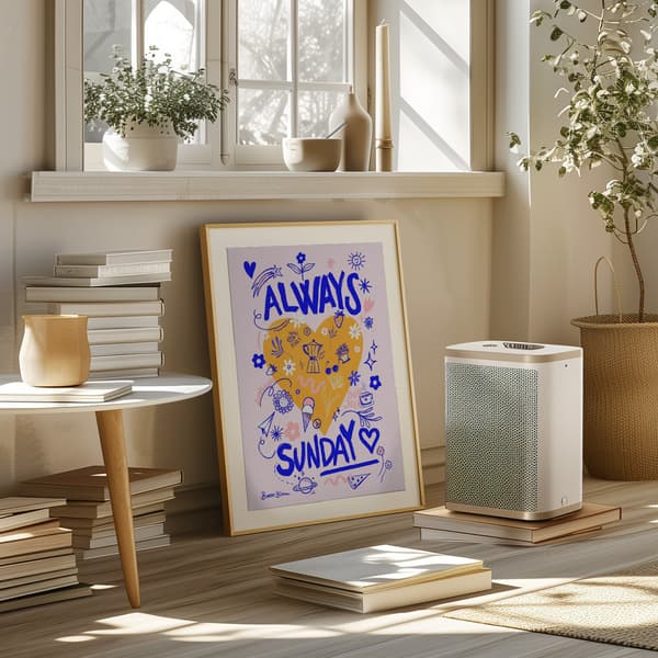 Always Sunday Poster 50x70 cm