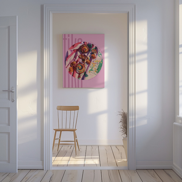 Evening Jazz Canvastavla 50x70 cm