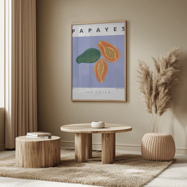 Papayes Poster 50x70 cm