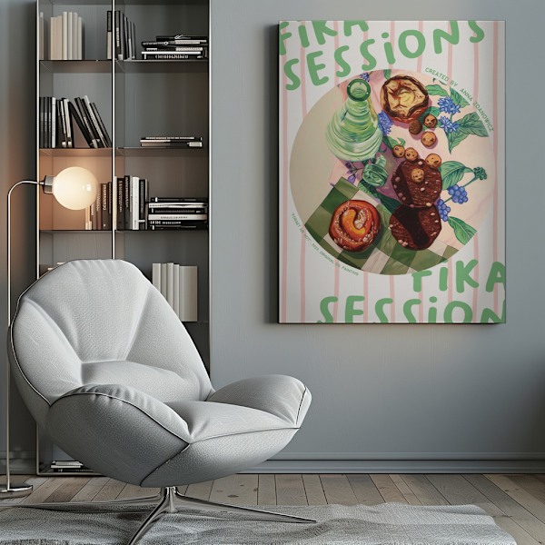 Forget Me Not Canvastavla 50x70 cm