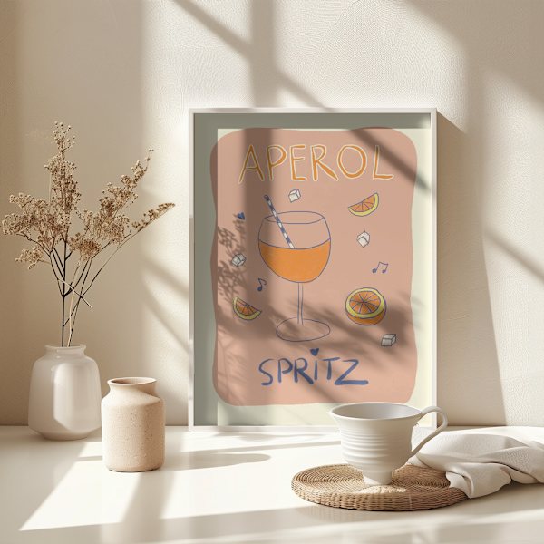 Aperol Spritz Poster 30x40 cm