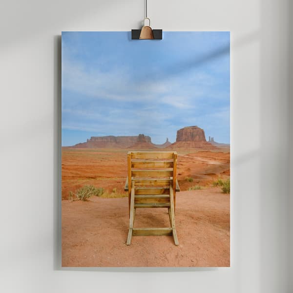 Monument Valley XVIII Poster 50x70 cm