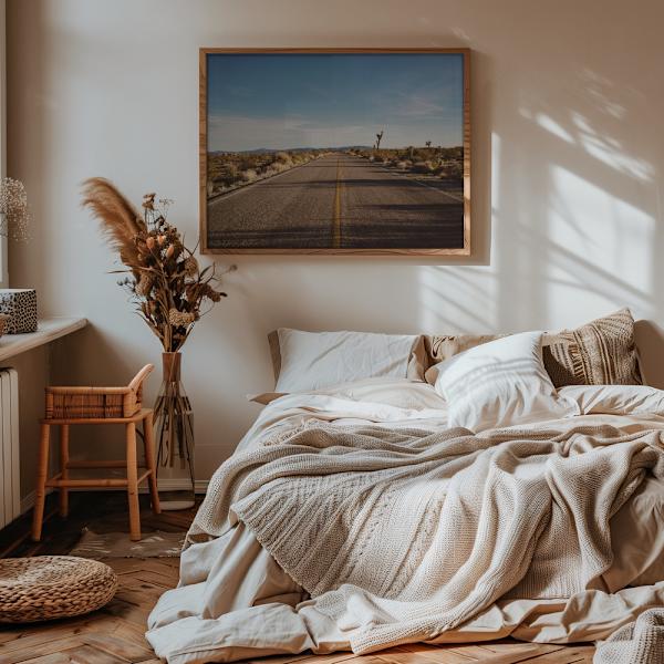 Joshua Tree Road Poster 70x50 cm