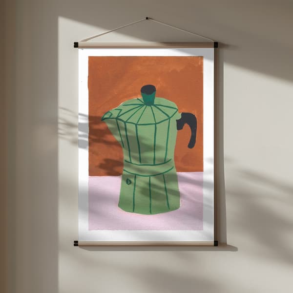 The Coffee Pot Poster 30x40 cm