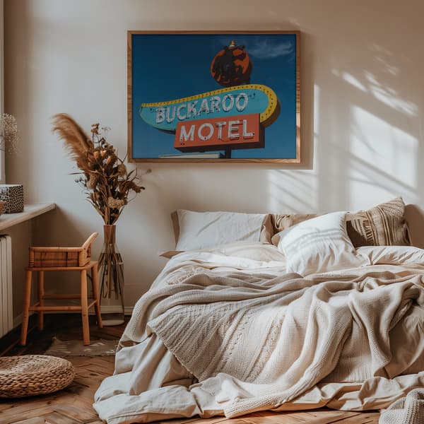 Buckaroo Motel Poster 40x30 cm