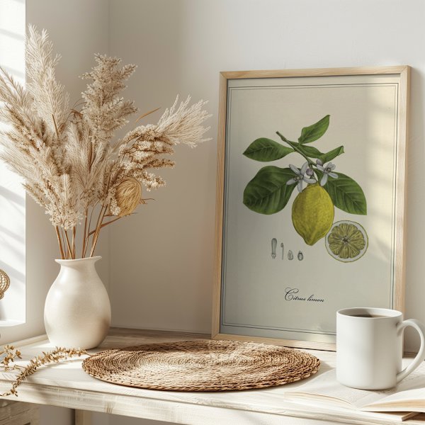 Lemon Poster 30x40 cm