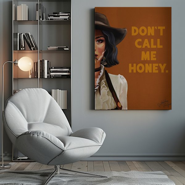 Dont Honey Canvastavla 50x70 cm