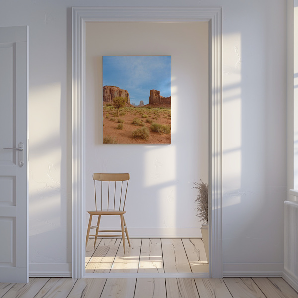 Monument Valley XII Canvastavla 50x70 cm