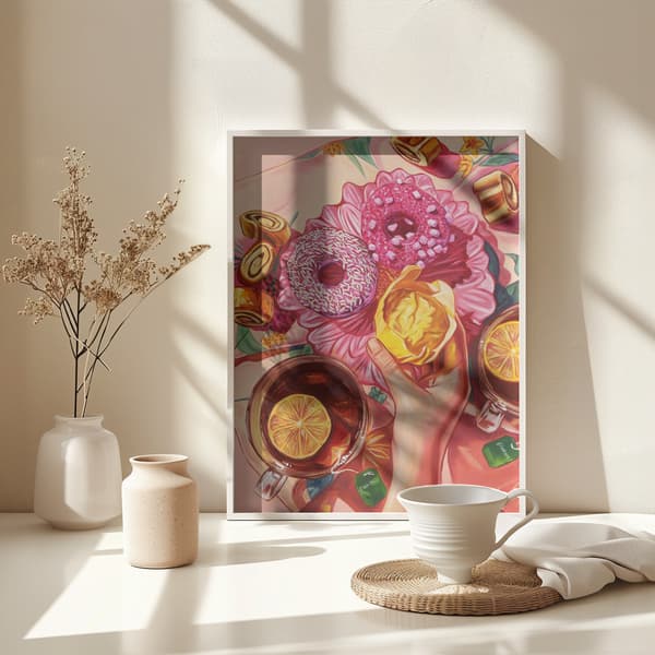 Spill the Tea Poster 30x40 cm