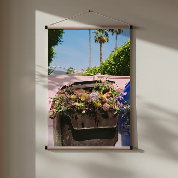 Palm Springs Curb Poster 30x40 cm