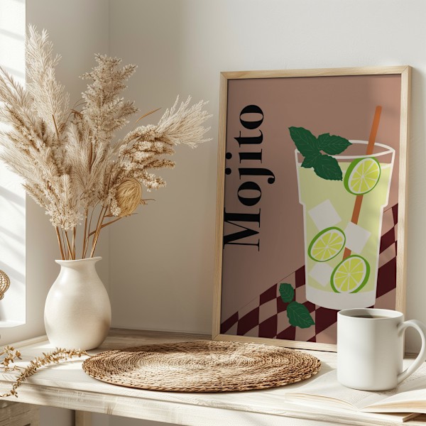 Mojito Poster 30x40 cm