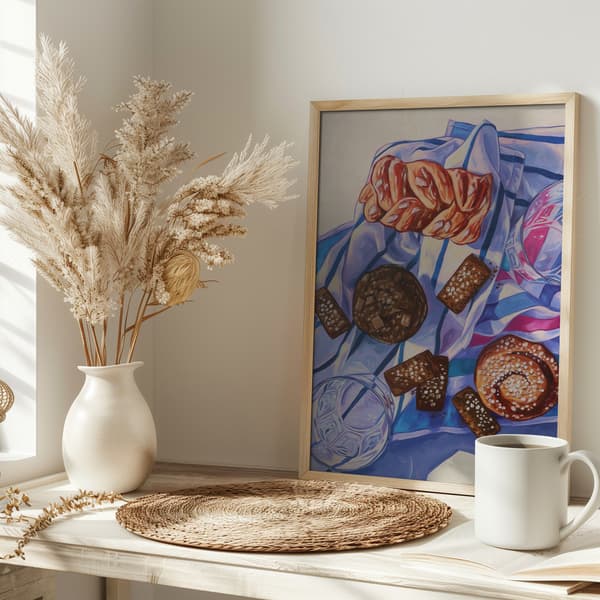 Winter Morning Poster 30x40 cm