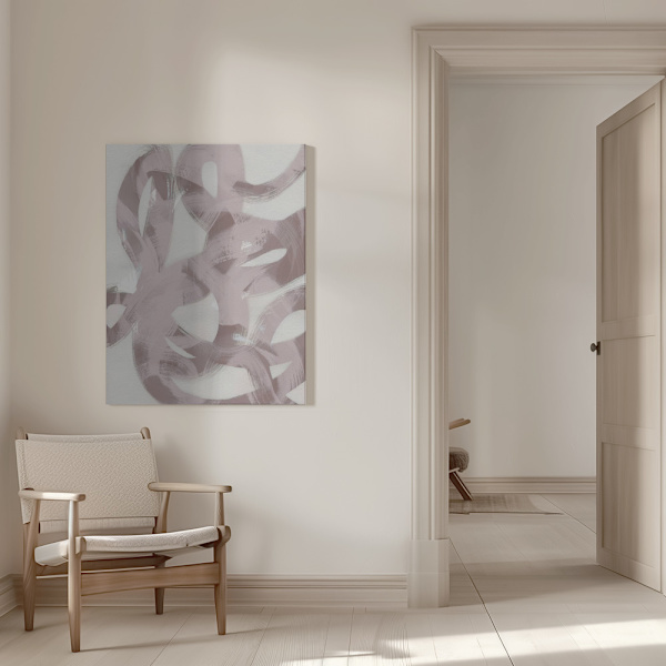 Abstract Brush Strokes 169 Canvastavla 50x70 cm