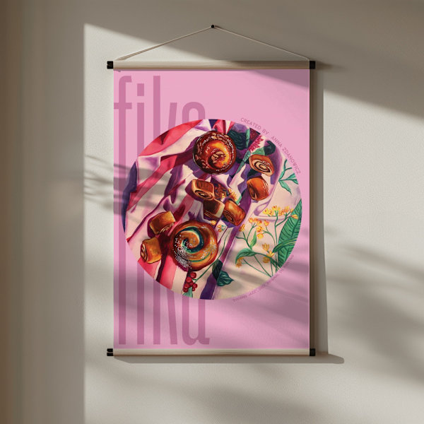 Evening Jazz Poster 30x40 cm