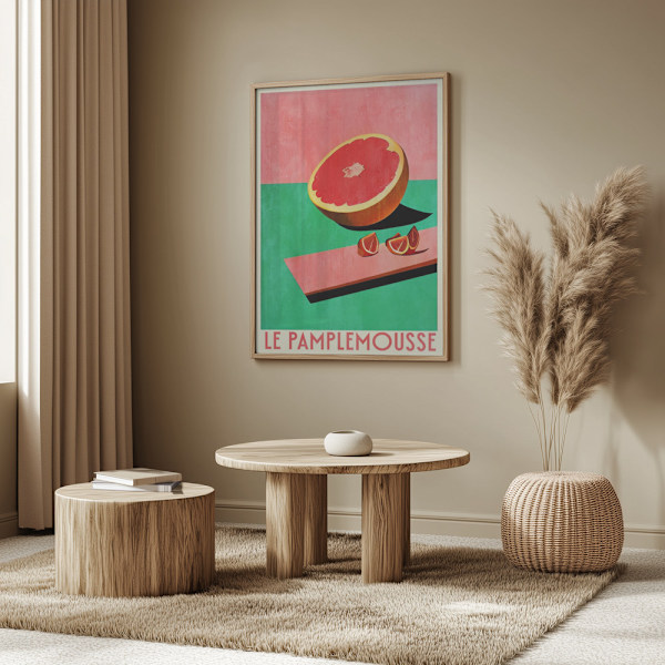 Le Pamlemousse Poster 50x70 cm