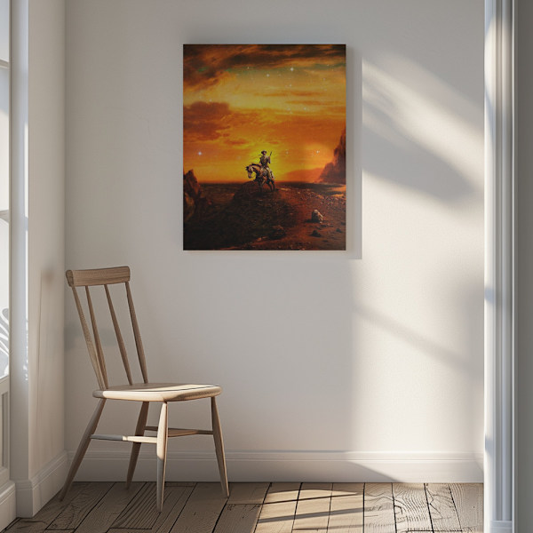 Courage Canvastavla 30x40 cm