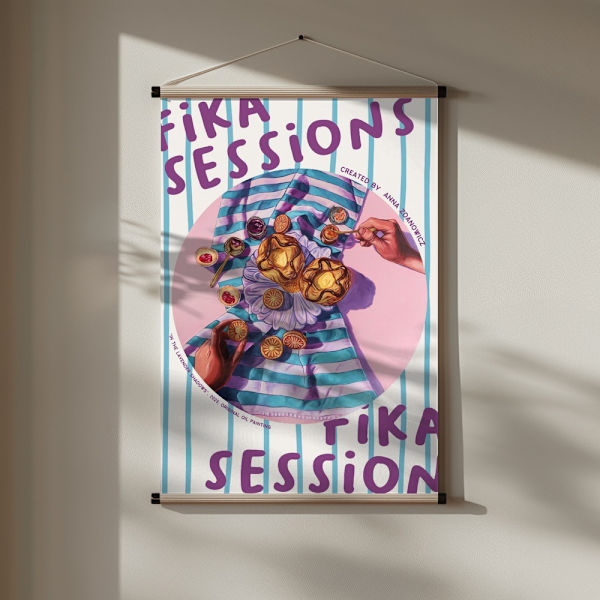 In the Lavender Shadows Poster 30x40 cm