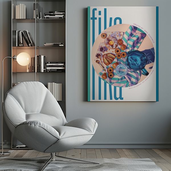 Beach Jam Sessions Canvastavla 50x70 cm