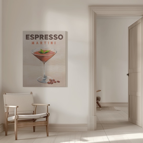 Espresso Canvastavla 50x70 cm