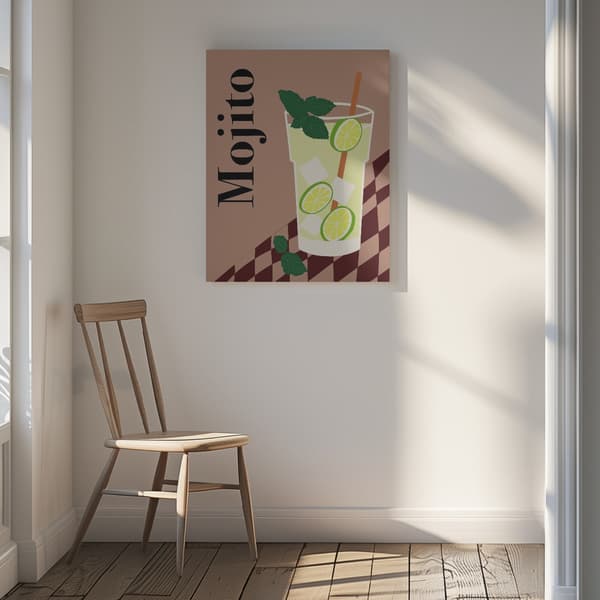 Mojito Canvastavla 30x40 cm