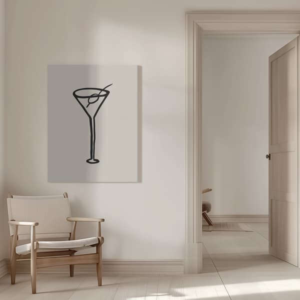 Shaken, Not Stirred Canvastavla 50x70 cm
