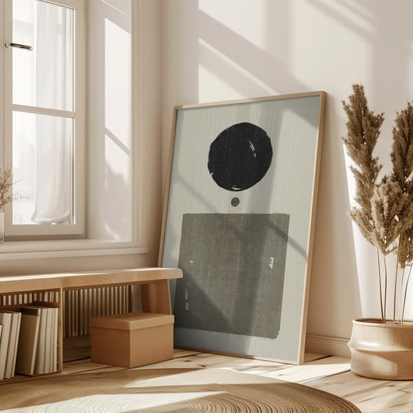 Lady in Beige Poster 50x70 cm
