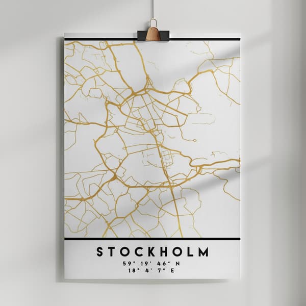 1 Maps 23 Poster 50x70 cm