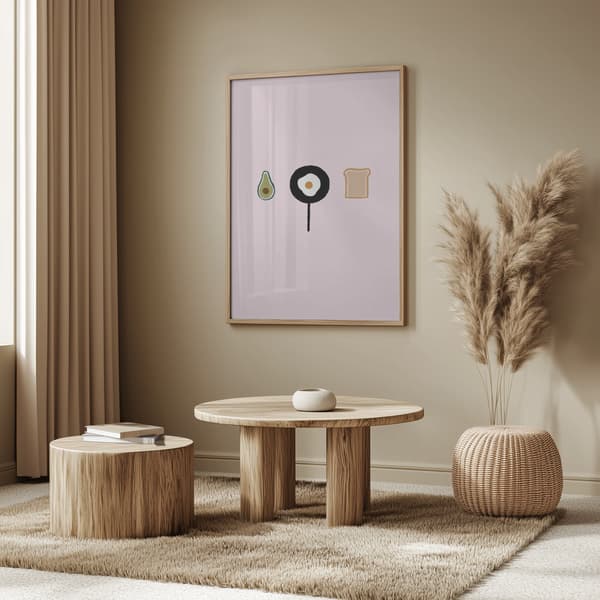 Brunch Poster 50x70 cm