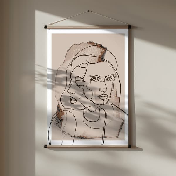Time Whispers Poster 30x40 cm