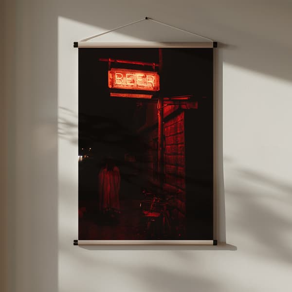 Marfa Night Vibes Poster 30x40 cm